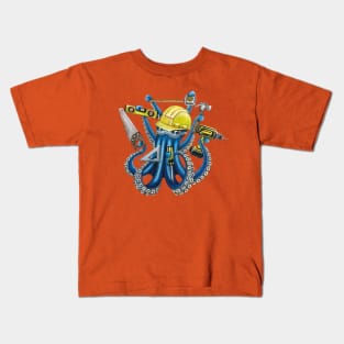 "OctoBuilder" - OctoKick collection Kids T-Shirt